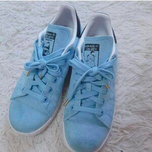 adidas sneaker  stan smith Disney Aladdin blue suede men's size 10 1/2